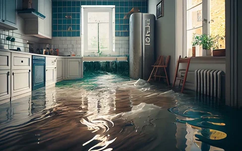 Insights Water Damage Restoration Kitchen