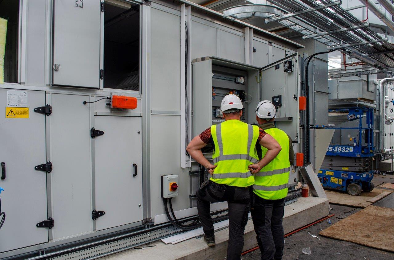 Woolwich Leisure Centre - Dantherm air handling system